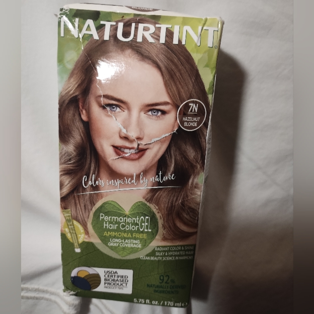 Naturtint - Permanent Hair Color Dye - 7N Hazelnut Blonde - 5.75 Oz